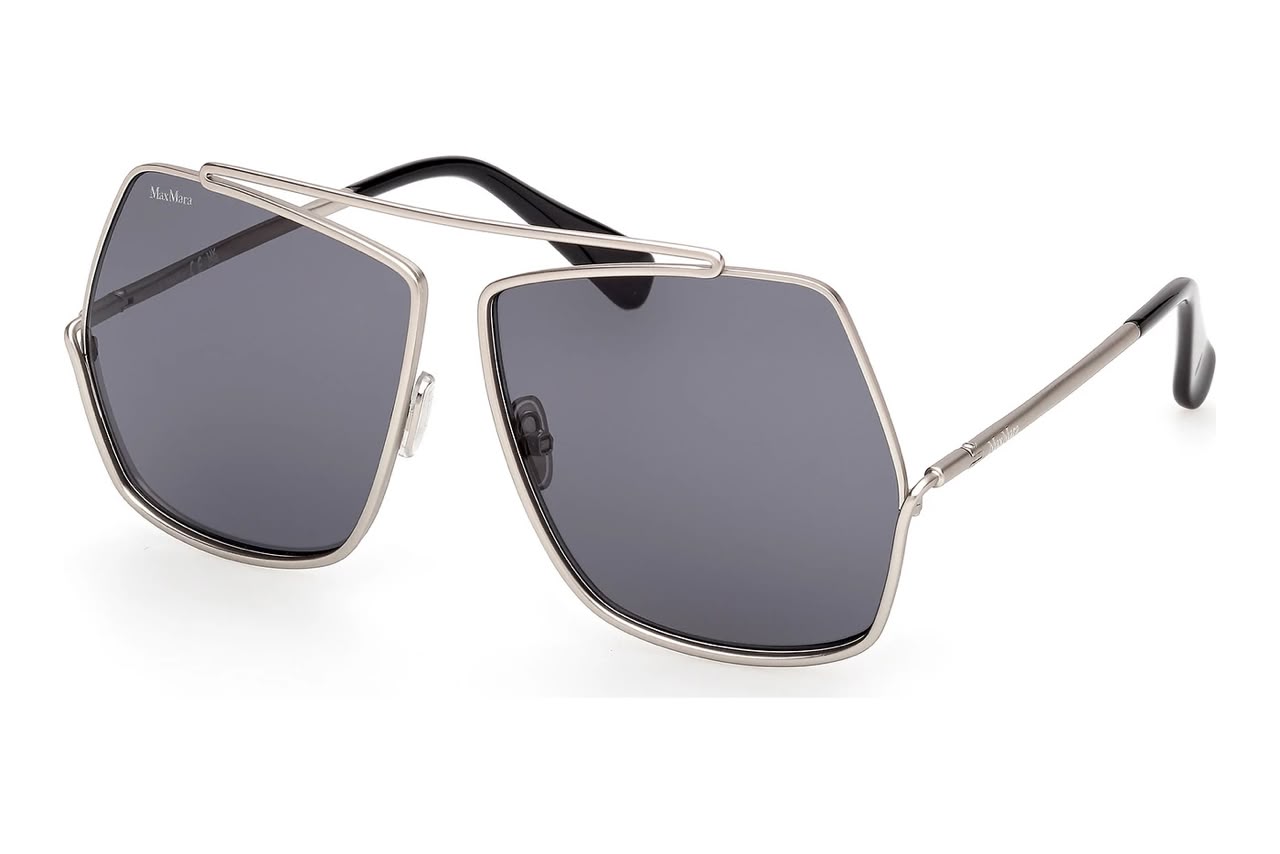 Max Mara Elsa (MM0006) Oversized Geometric Sunglasses.