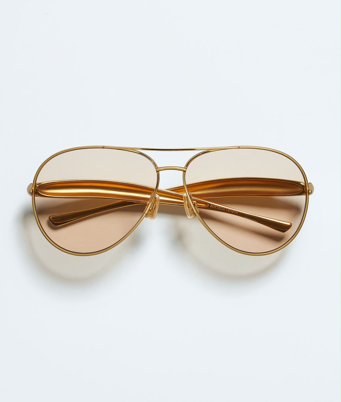 Bottega Veneta Sardine Aviator Sunglasses
