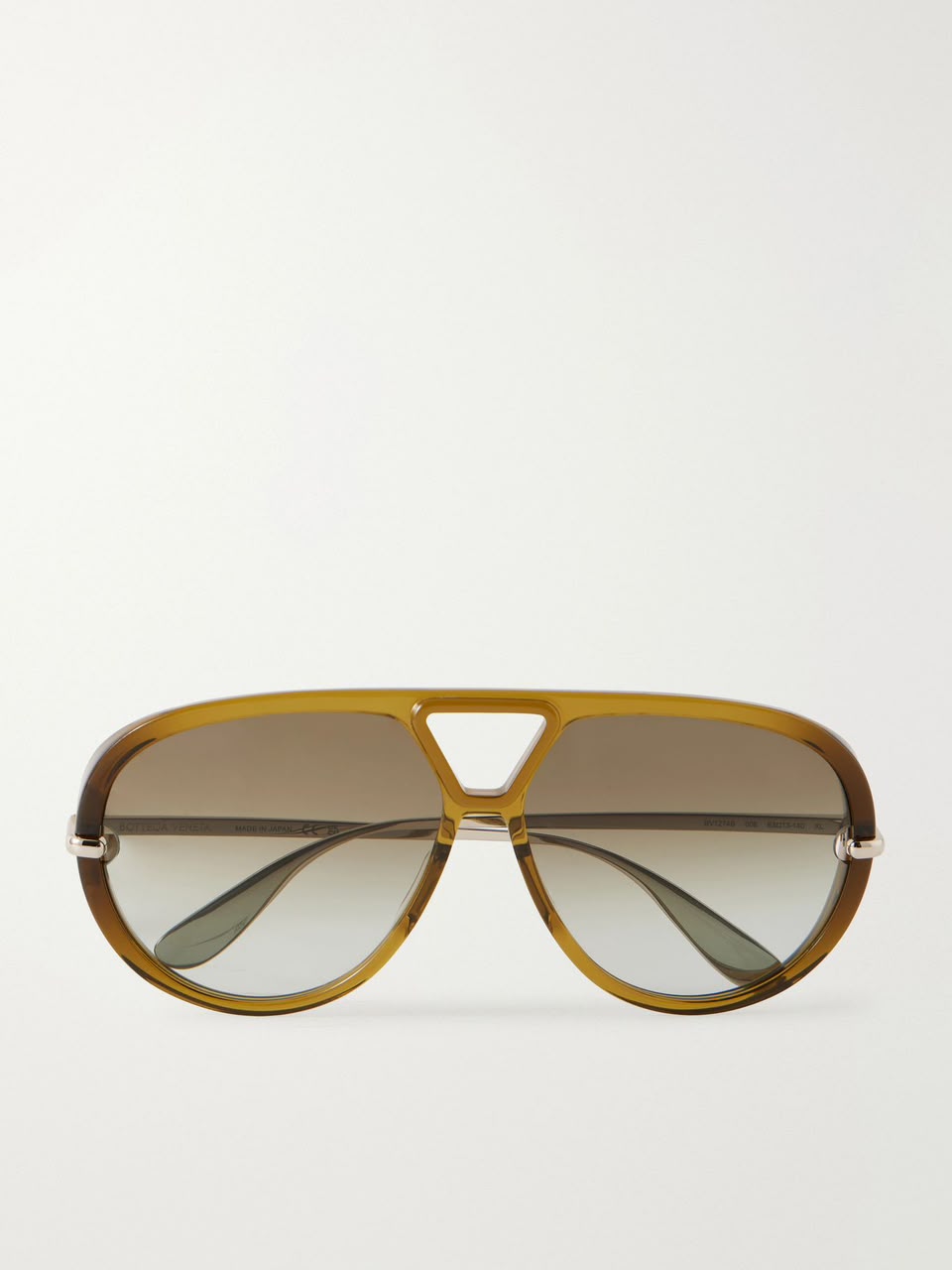 Bottega Veneta "Drop" Aviator Sunglasses