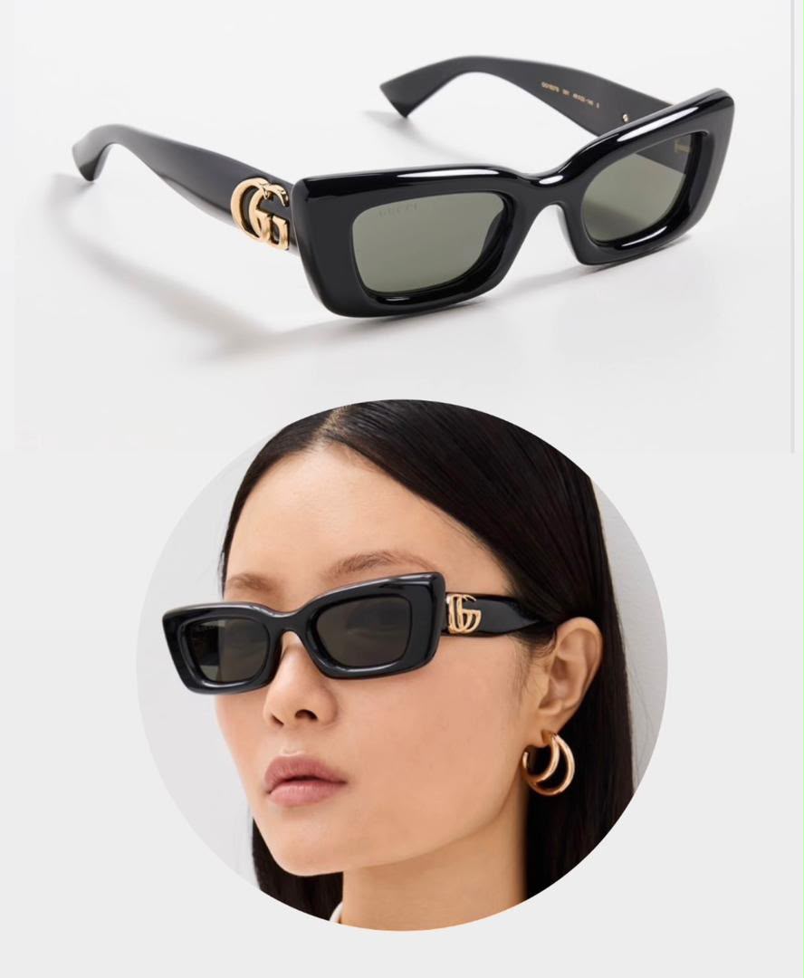 Gucci Emblem GG1827S Cat-Eye Sunglasses