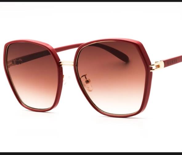 Guess Shiny Red Brown