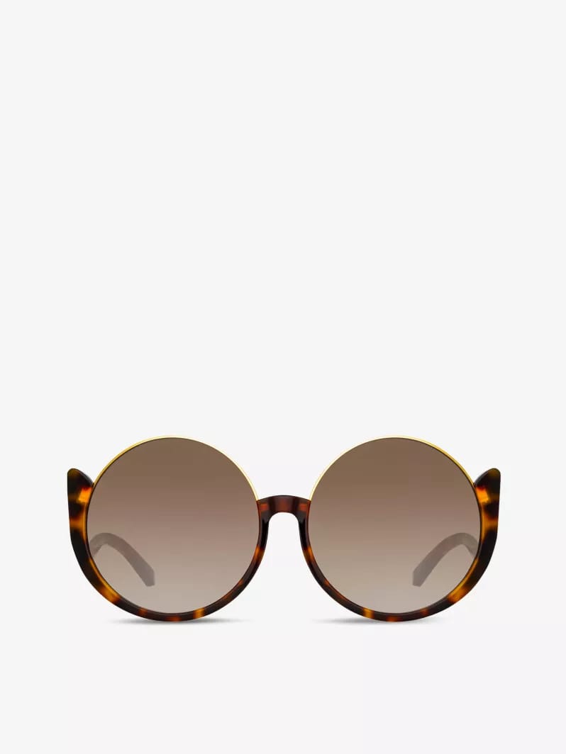 Linda Farrow Florence Round Sunglasses