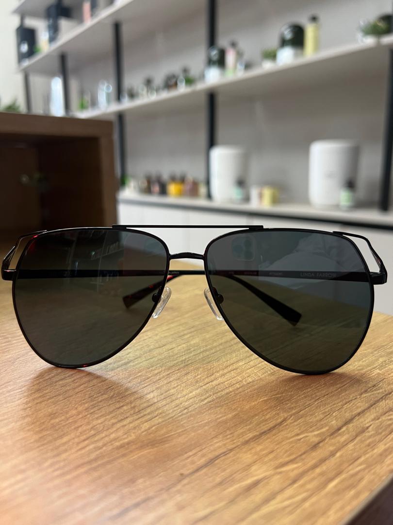 Linda Farrow Marcelo Aviator Sunglasses