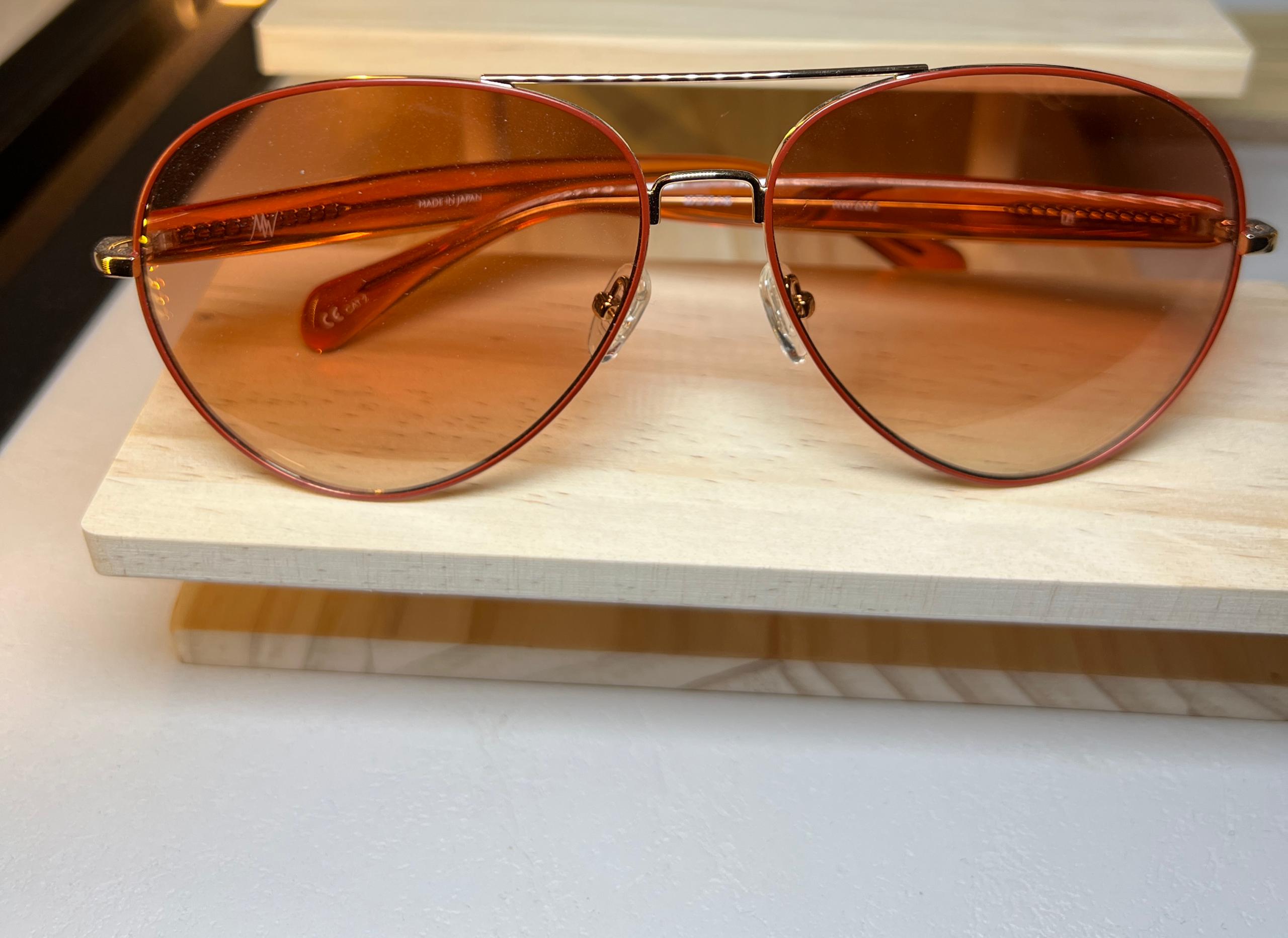 Matthew Williamson Primrose Aviator Sunglasses