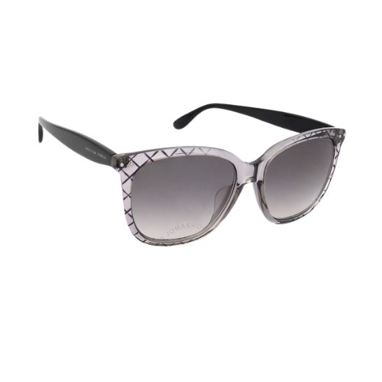 Bottega Veneta Grey Butterfly Sunglasses (BV0252SA 001 55)