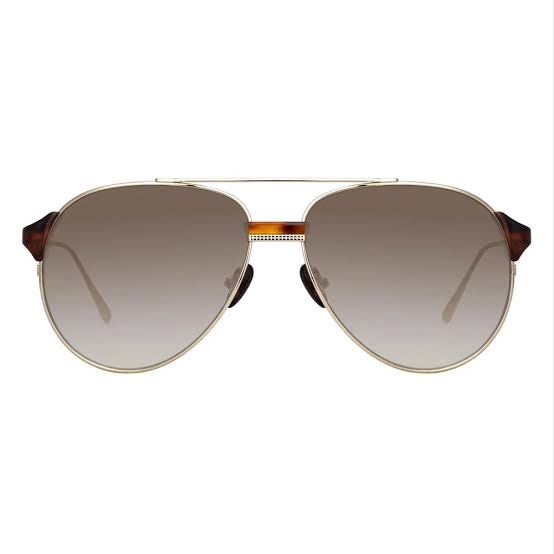 Linda Farrow Brooks Aviator Sunglasses (Model LFL1041)